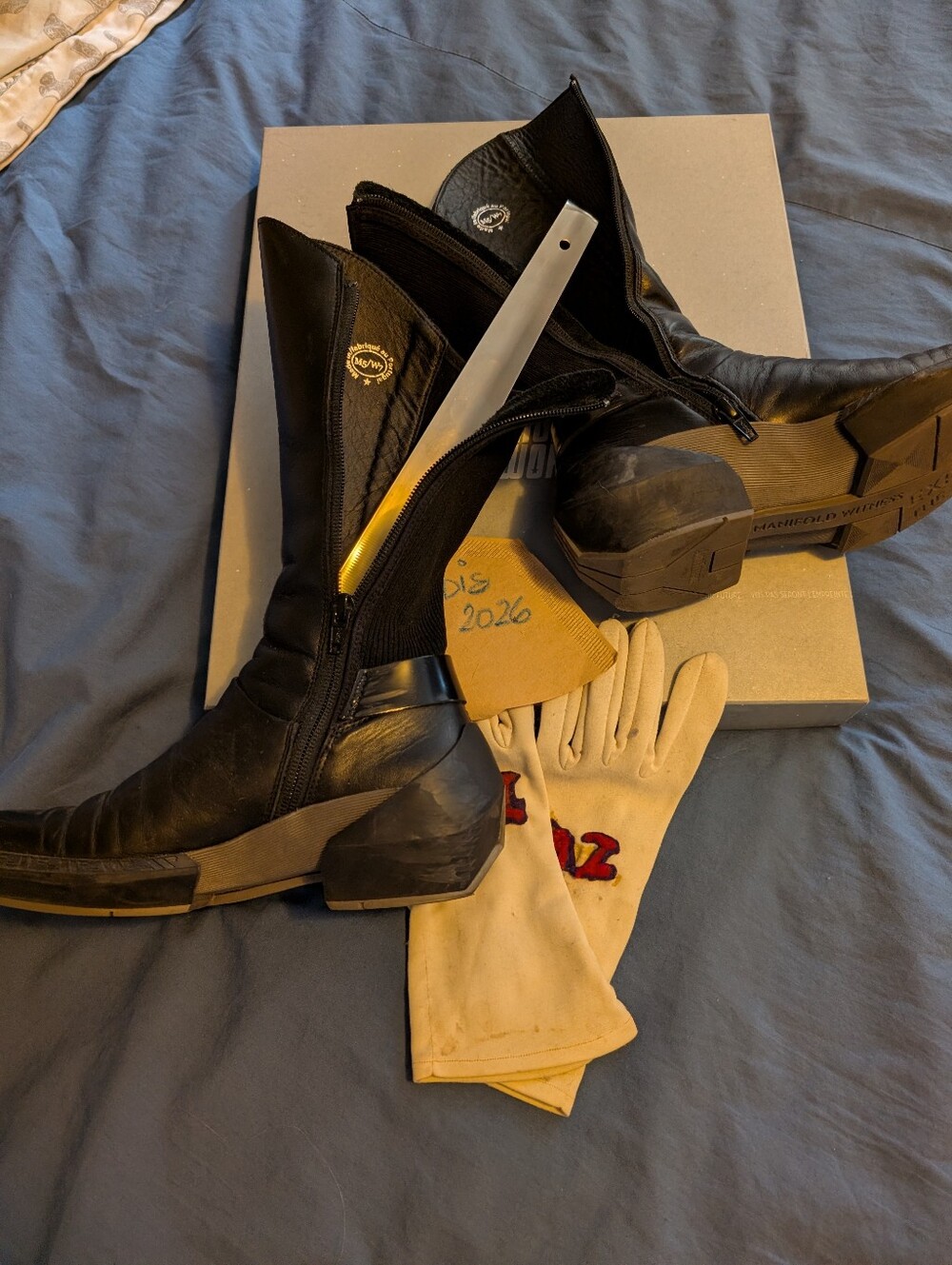 John Fluevog Starfleet Boots, M5/W7